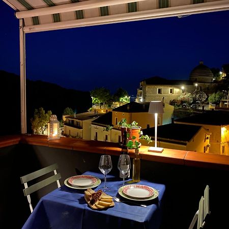 La Terrazza Nel Borgo Hotel Tortora Bagian luar foto