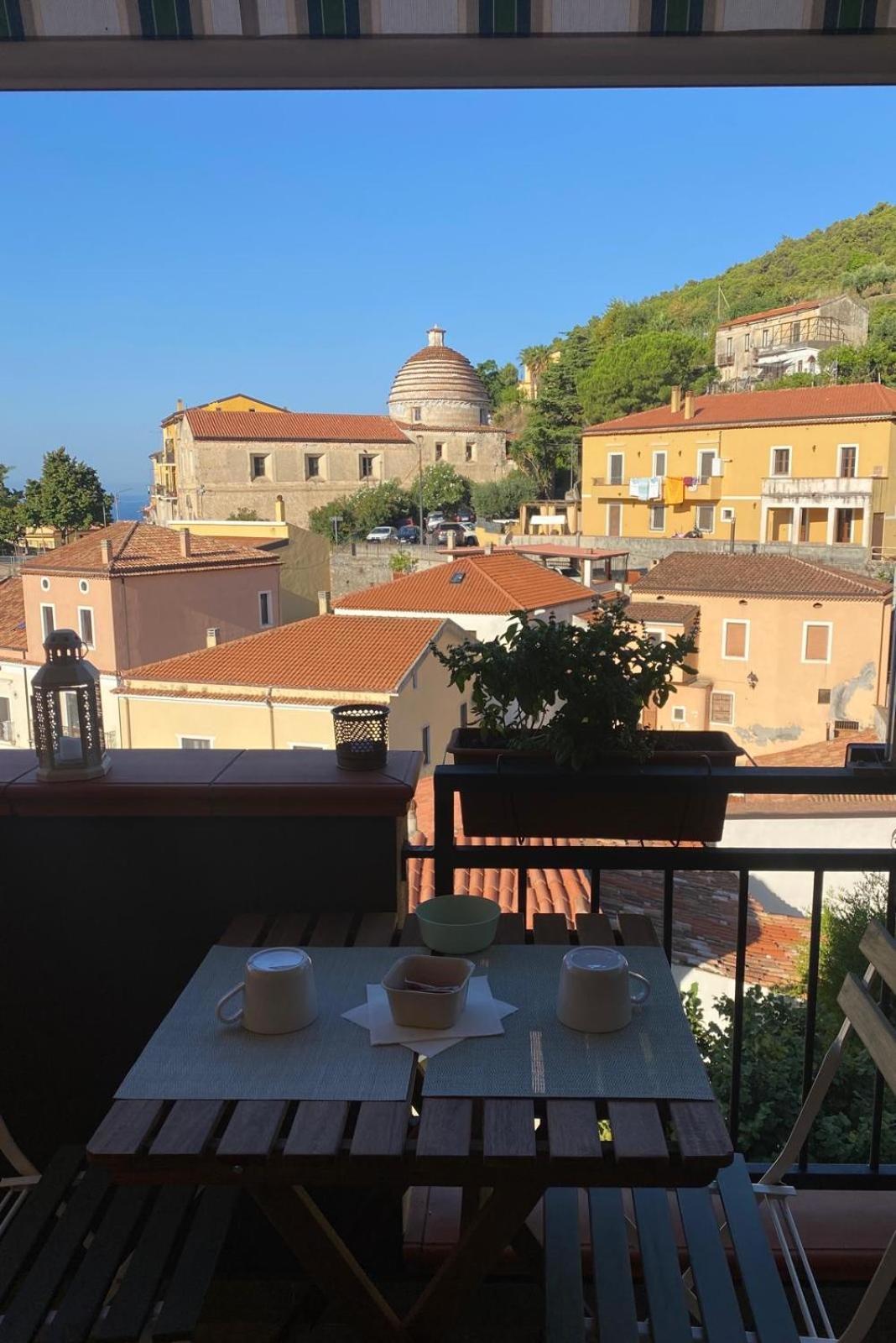 La Terrazza Nel Borgo Hotel Tortora Bagian luar foto