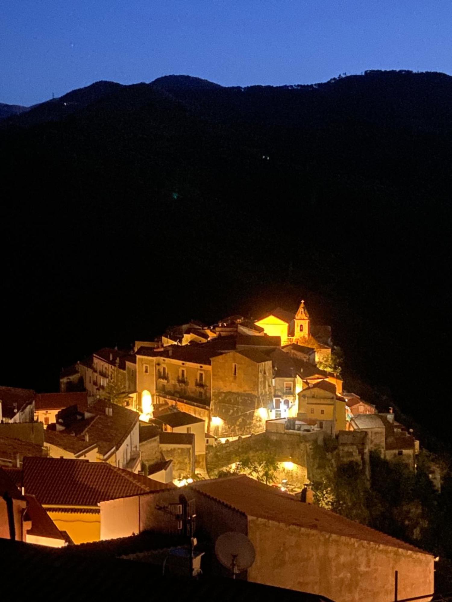 La Terrazza Nel Borgo Hotel Tortora Bagian luar foto